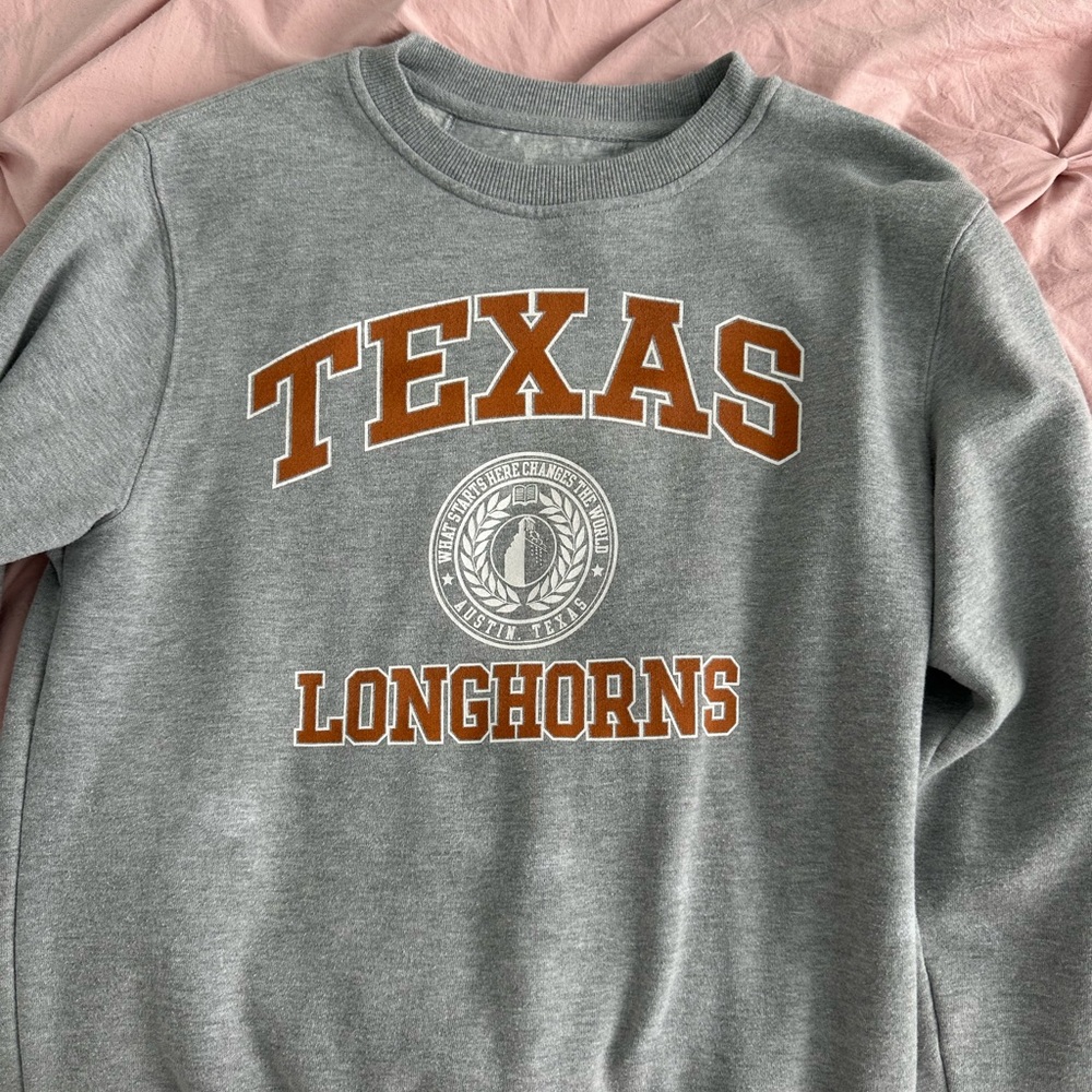 Texas Longhorns Gray Sweatshirt